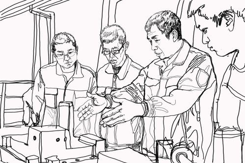 手繪大國工匠李凱軍 用手工與科技賽跑